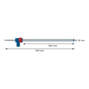 Bosch EXPERT SDS Clean plus-8X Jeu de forets marteaux 18 x 400 x 550 mm-5