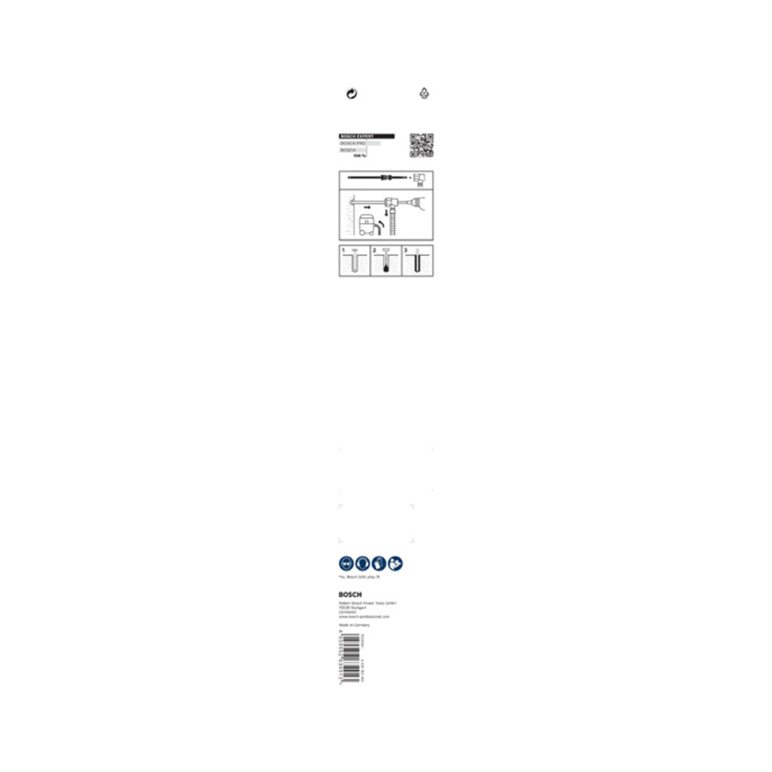 Bosch EXPERT SDS Clean plus-8X Marteau perforateur, 20 x 400 x 550 mm
