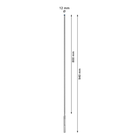 Bosch EXPERT SDS max-8X hamerboor 12 x 800 x 940mm voor boorhamers