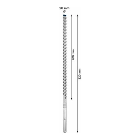 Bosch EXPERT SDS max-8X hamerboor 18 x 400 x 540mm voor boorhamers