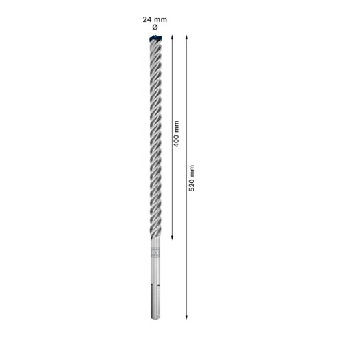 Bosch EXPERT SDS max-8X hamerboor 24 x 400 x 520mm voor boorhamers