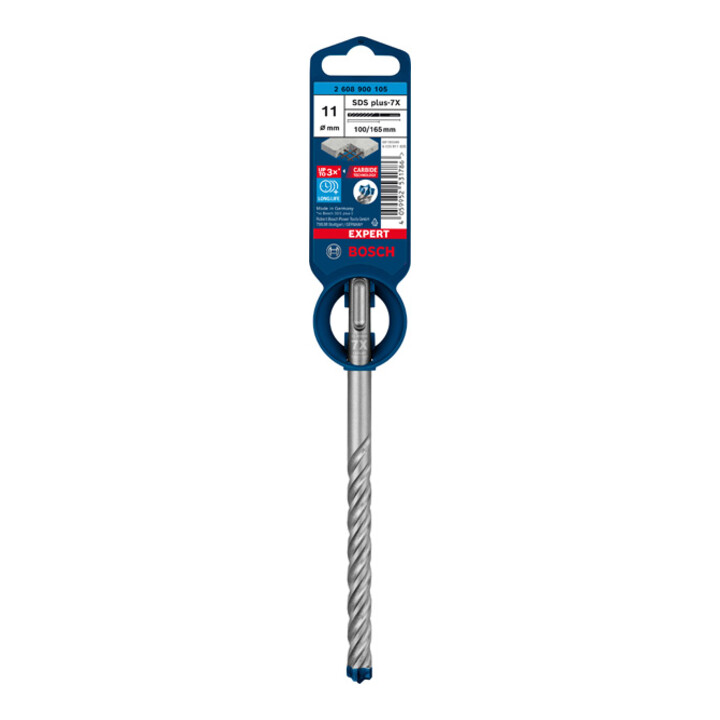 Bosch EXPERT SDS plus-7X hamerboor 11 x 100 x 165mm voor boorhamers