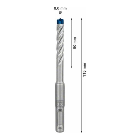 Bosch EXPERT SDS plus-7X hamerboor