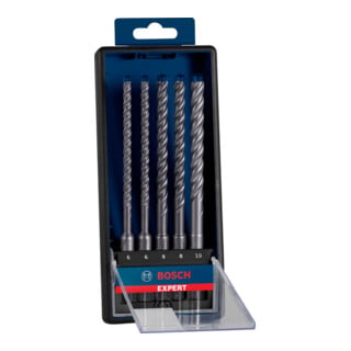 Bosch EXPERT SDS plus-7X hamerboren set 6/6/8/10mm 5-delig voor boorhamers