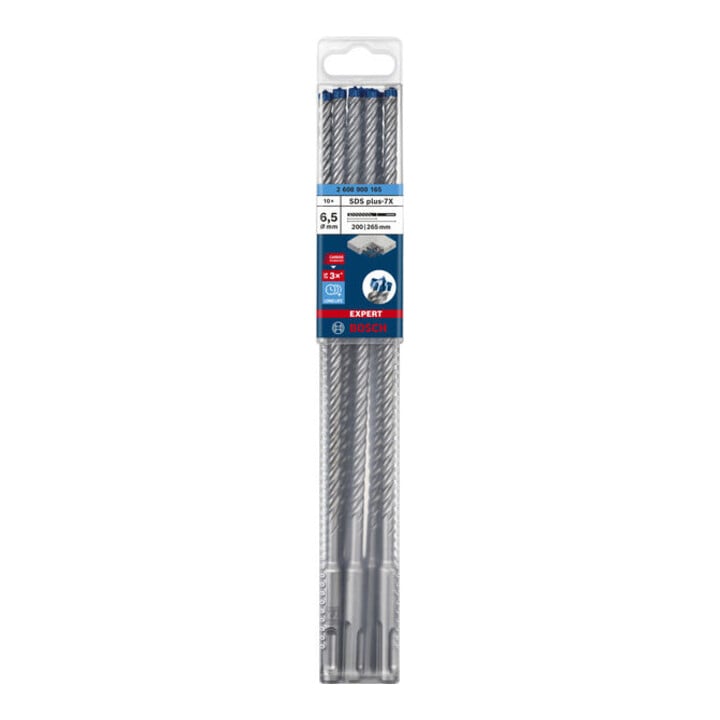 Bosch Expert SDS plus-7X Hammerbohrer, 6,5 x 200 x 265 mm