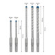 Bosch EXPERT SDS plus-7X Hammerbohrer-Set 5/6/6/8/10mm 5-tlg. für Bohrhämmer-4