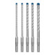 Bosch EXPERT SDS plus-7X Hammerbohrer-Set 6/6/8/8/10mm 5-tlg. für Bohrhämmer-5