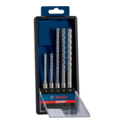 Bosch EXPERT SDS plus-7X Jeu de forets marteau 5/6/6/8/10mm 5 pièces pour marteaux perforateurs-1