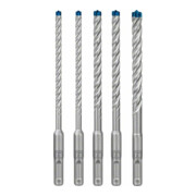 Bosch EXPERT SDS plus-7X Jeu de forets marteau 6/6/8/8/10mm 5 pièces pour marteaux perforateurs