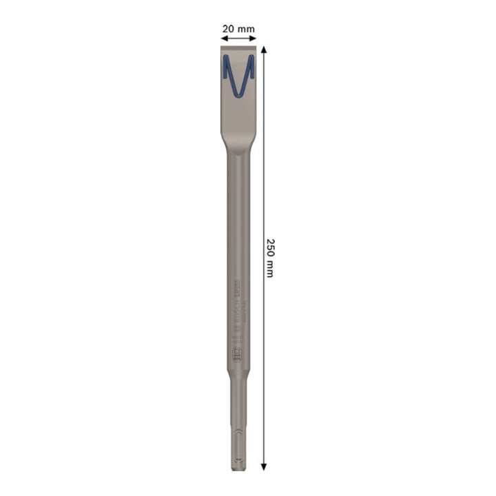 Bosch EXPERT SDS plus-8C platte beitel, 20 x 250 mm