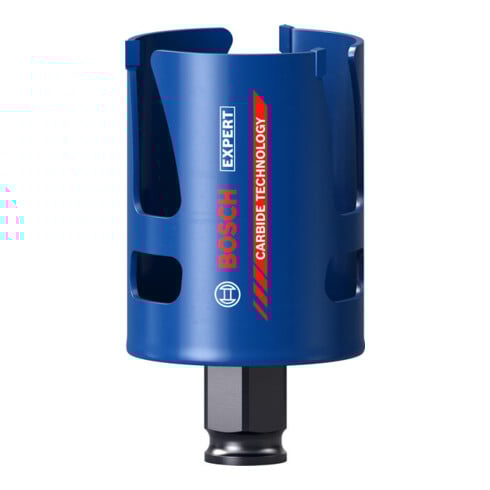 Bosch EXPERT Sega a tazza Power Change Plus per materiali da costruzione, 57 x 60 mm