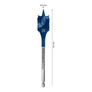 Bosch EXPERT Self Cut Speed Flachfräsbohrer, 24 x 152 mm-4