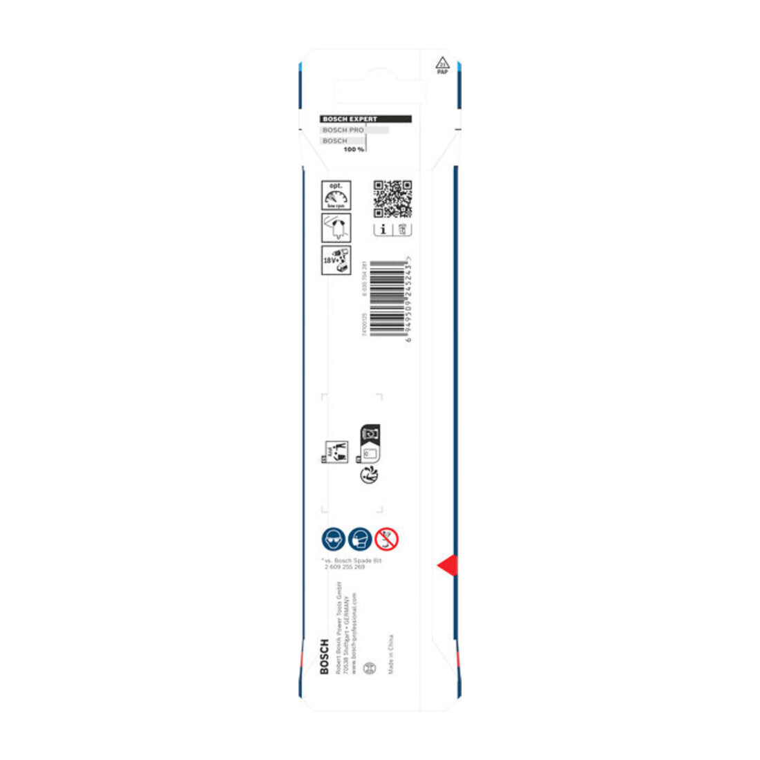 Bosch EXPERT Self Cut Speed Flachfräsbohrer, 30 x 152 mm