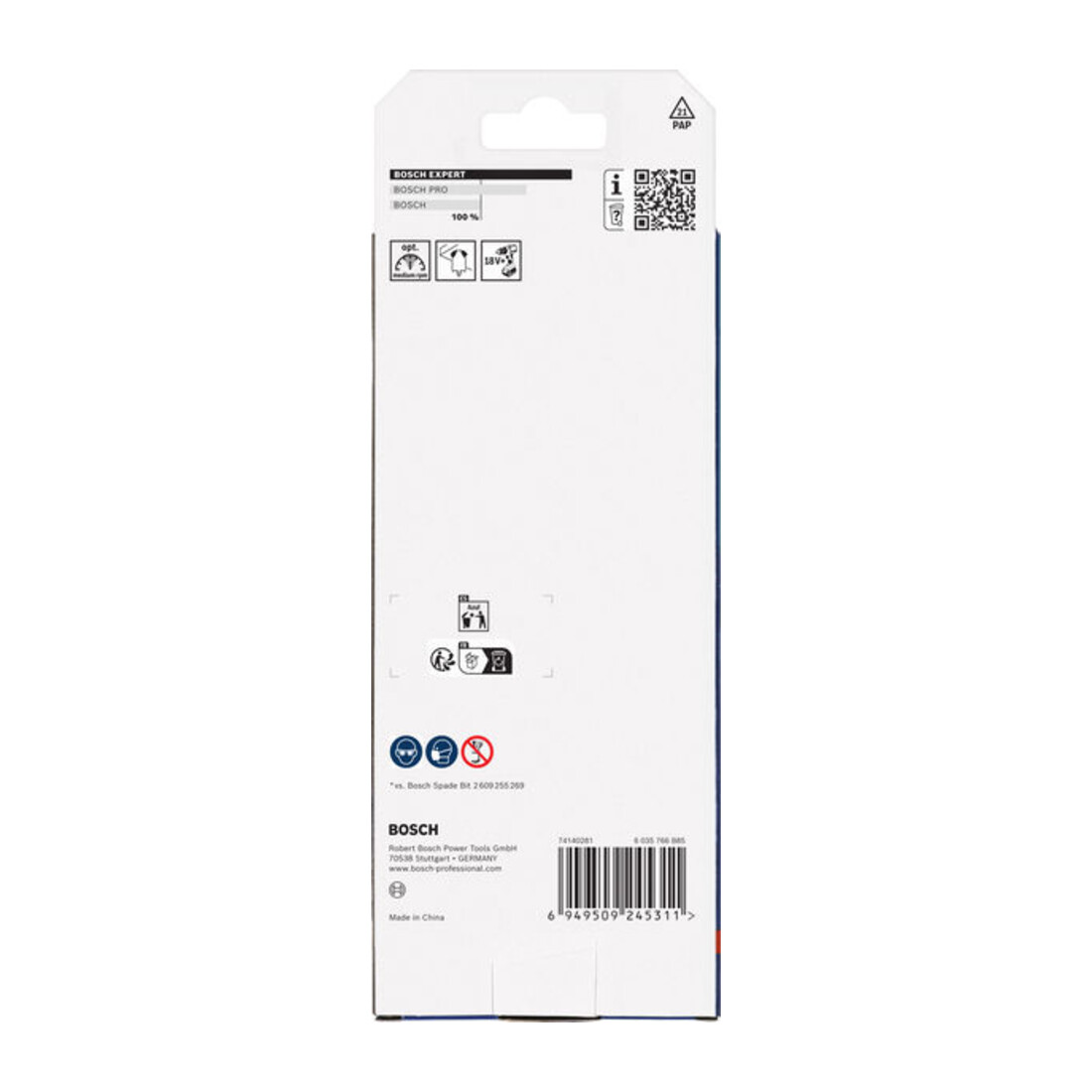 Bosch EXPERT Self Cut Speed Flachfräsbohrer-Set, 14/16/18/20/22/25/24/32, 6?tlg.