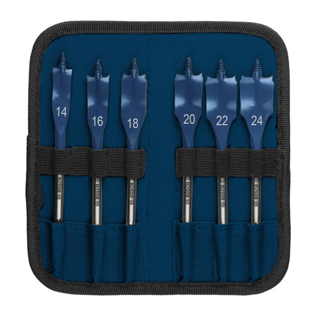 Bosch EXPERT Self Cut Speed Flachfräsbohrer-Set, 14/16/18/20/22/25/24/32, 6?tlg.