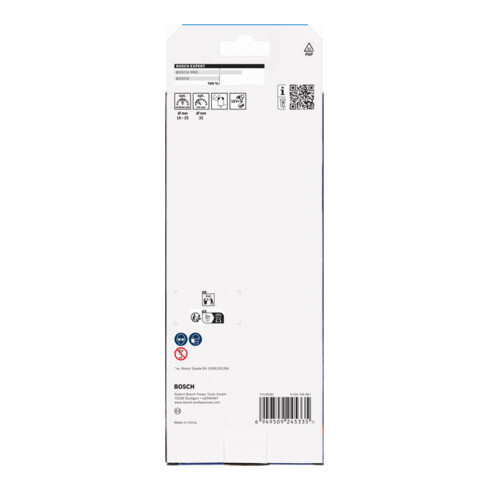Bosch EXPERT Self Cut Speed Flachfräsbohrer-Set, 16-32mm + Verlängerung 152 mm, 7?tlg.