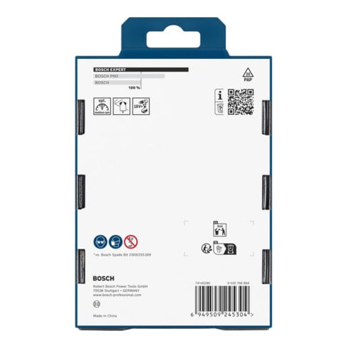 Bosch EXPERT Self Cut Speed Flachfräsbohrer-Set, 20/22/25 mm, 3-tlg.