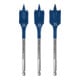 Bosch EXPERT Self Cut Speed Flachfräsbohrer-Set, 20/22/25 mm, 3-tlg.