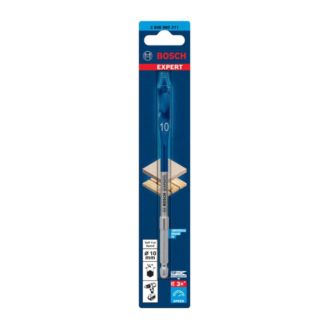Bosch EXPERT SelfCut Speed Flachfräsbohrer