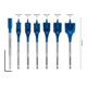 Bosch EXPERT SelfCut Speed Flachfräsbohrer-Set 16/18/20/22/25/32mm 7-tlg. für Dreh- und Schlagbohrer-4