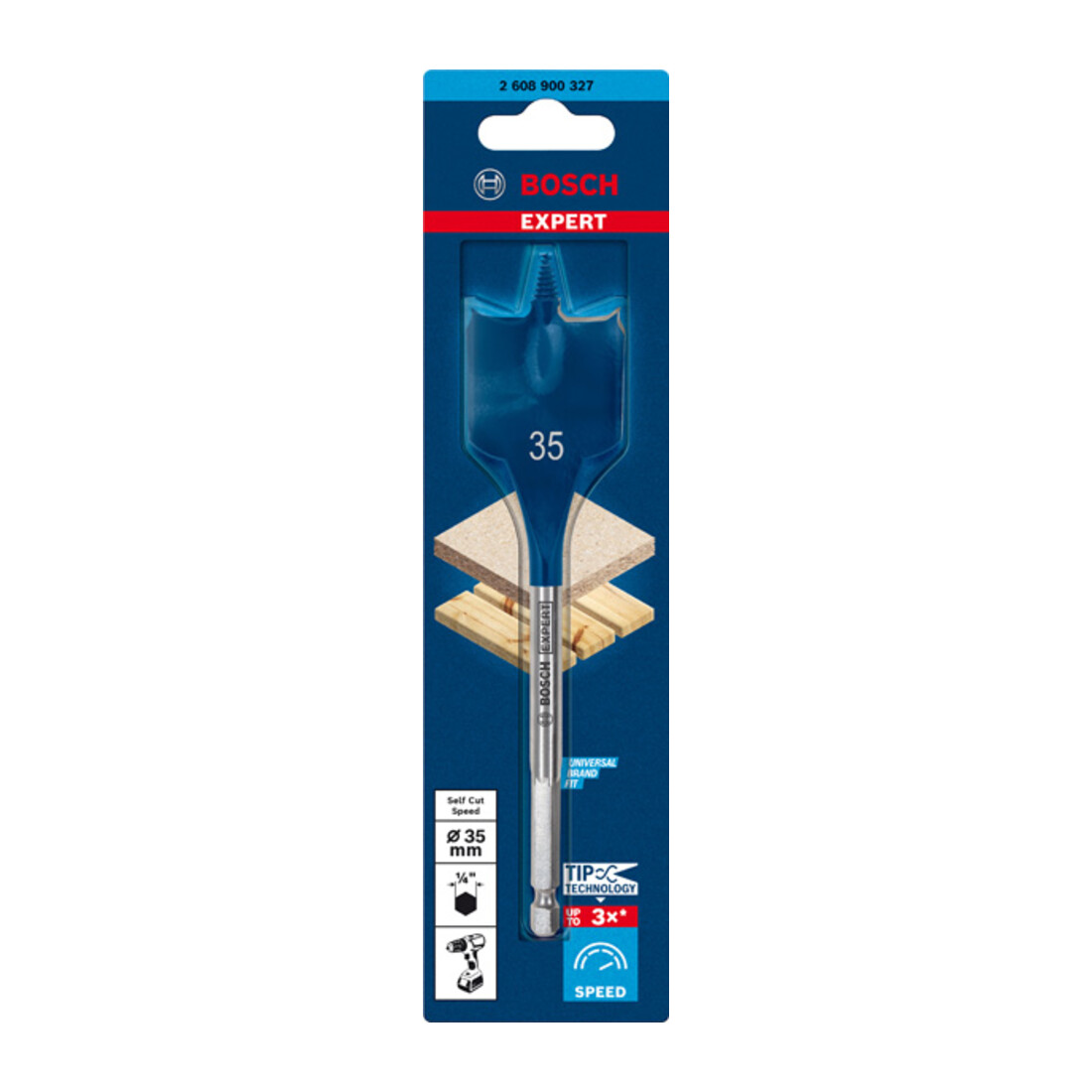 Foret de fraisage plat Bosch EXPERT SelfCut Speed