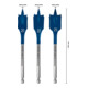 Bosch EXPERT SelfCut Speed vlakboorset 20/22/25mm 3-delig voor rotatie- en percussieboormachines.-4