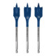 Bosch EXPERT Set de fraises plates Self Cut Speed, 20/22/25 mm, 3 pièces