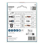 Bosch EXPERT Set de lames de scie Starlock, 3 pcs