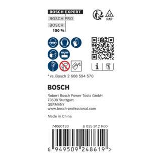 Bosch EXPERT Set gatenzagen Power Change Plus voor plaatmetaal, 22; 25; 32 x 5 mm, 6-dlg.