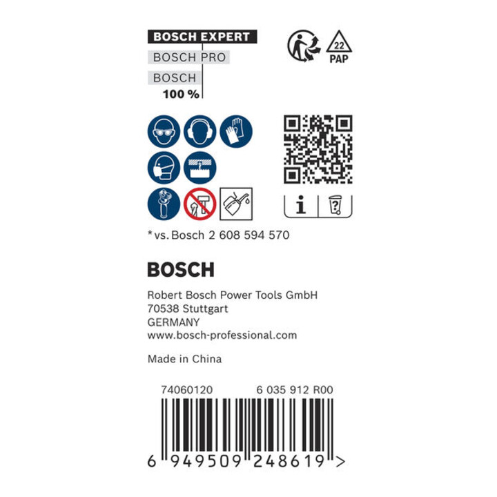 Bosch EXPERT Set gatenzagen Power Change Plus voor plaatmetaal, 22; 25; 32 x 5 mm, 6-dlg.