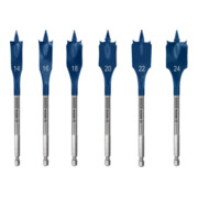 Bosch EXPERT Set punte fresatura piatta Self Cut Speed, 14/16/18/20/22/25/24/32, 6 pezzi-5