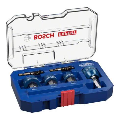 Bosch Expert Sheet Metal ensemble de scies cloche, 22/25/32 x 40 mm