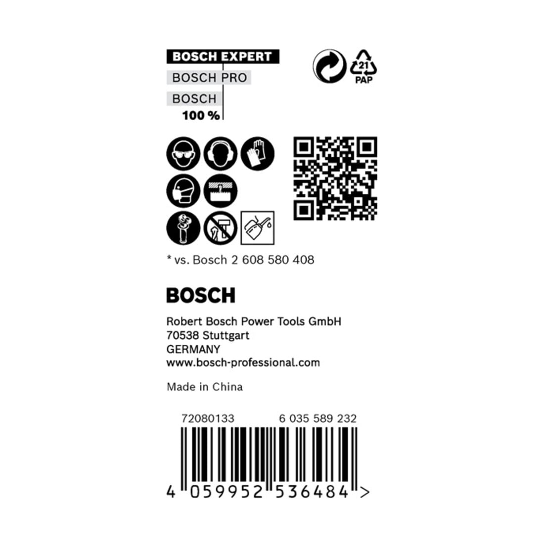 Bosch EXPERT Sheet Metal Lochsägen-Set 22/25/32 x 40mm für Dreh- und Schlagbohrer