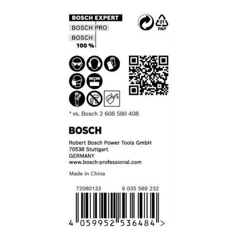 Bosch EXPERT Sheet Metal Lochsägen-Set 22/25/32 x 40mm für Dreh- und Schlagbohrer