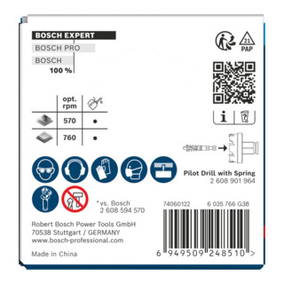 Bosch EXPERT Sheet Metal Power Change Plus gatenzaag, 21 x 5 mm