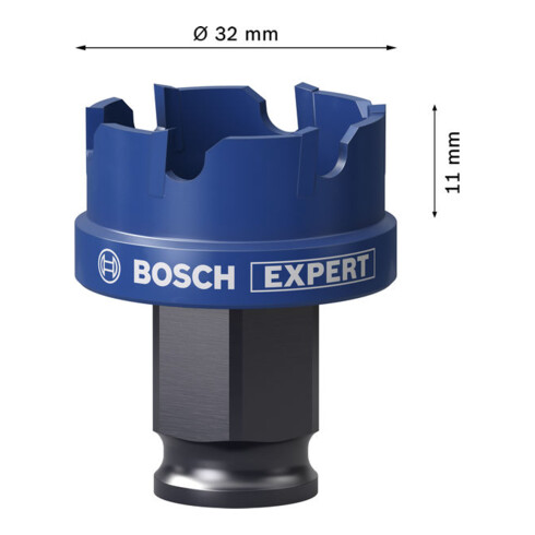 Bosch EXPERT Sheet Metal Power Change Plus gatenzaag, 32 x 5 mm