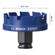 Bosch EXPERT Sheet Metal Power Change Plus Lochsäge, 51 x 5 mm-4