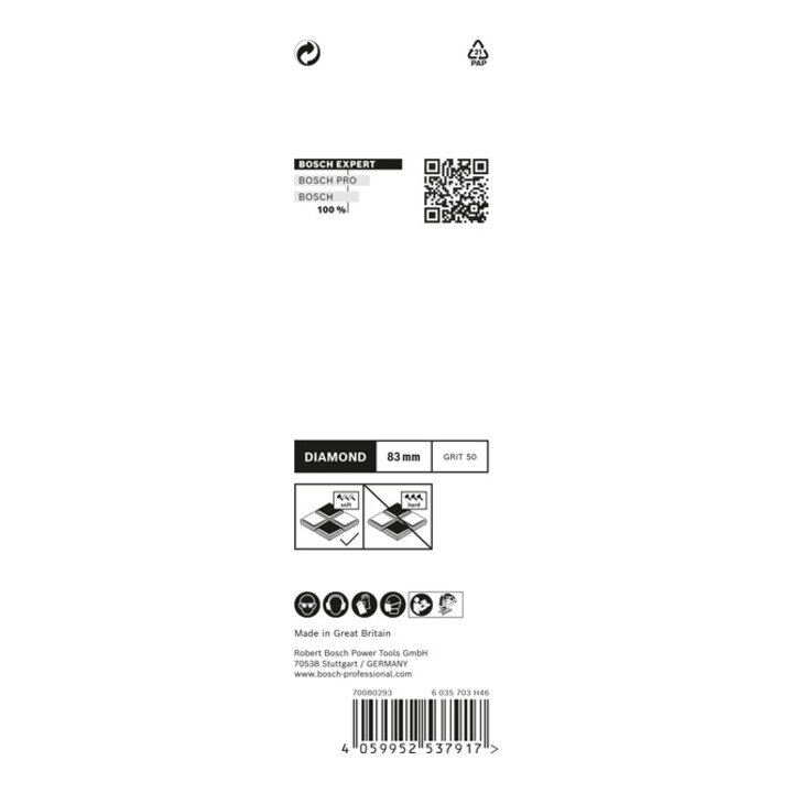 Bosch EXPERT Soft Tile Clean T 150 RD Decoupeerzaagblad 3 stuks voor decoupeerzagen