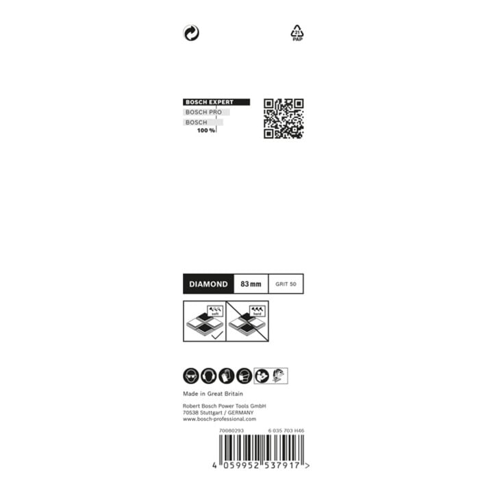 Bosch EXPERT Soft Tile Clean T 150 RD Stichsägeblatt 3 Stück für Stichsägen