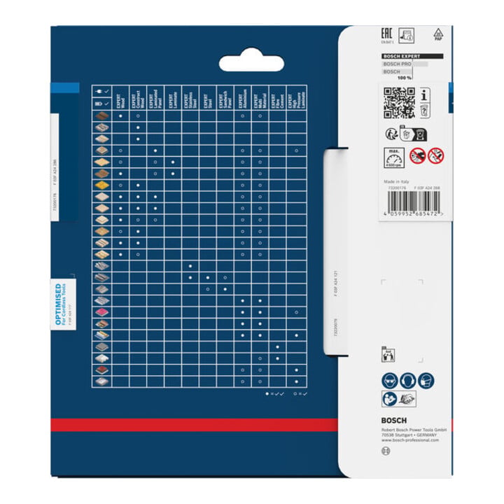 Bosch EXPERT Stainless Steel Kreissägeblatt, 165x20 mm, Z48