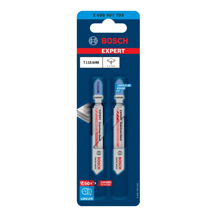 Bosch EXPERT Stainless Steel Stichsägeblatt, Für Stichsägen