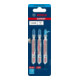 Bosch EXPERT Stainless Steel T 118 AHM Stichsägeblatt 3 Stück für Stichsägen-5