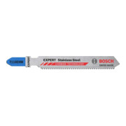 Bosch EXPERT Stainless Steel T 118 EHM Stichsägeblatt 3 Stück für Stichsägen