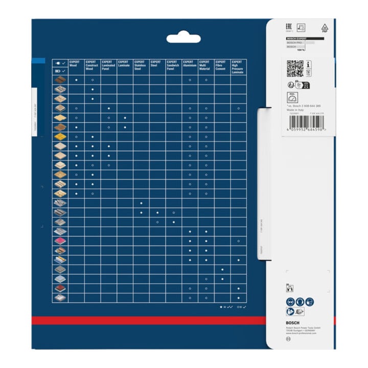 Bosch EXPERT Stalen cirkelzaagblad, 230x30 mm, Z48