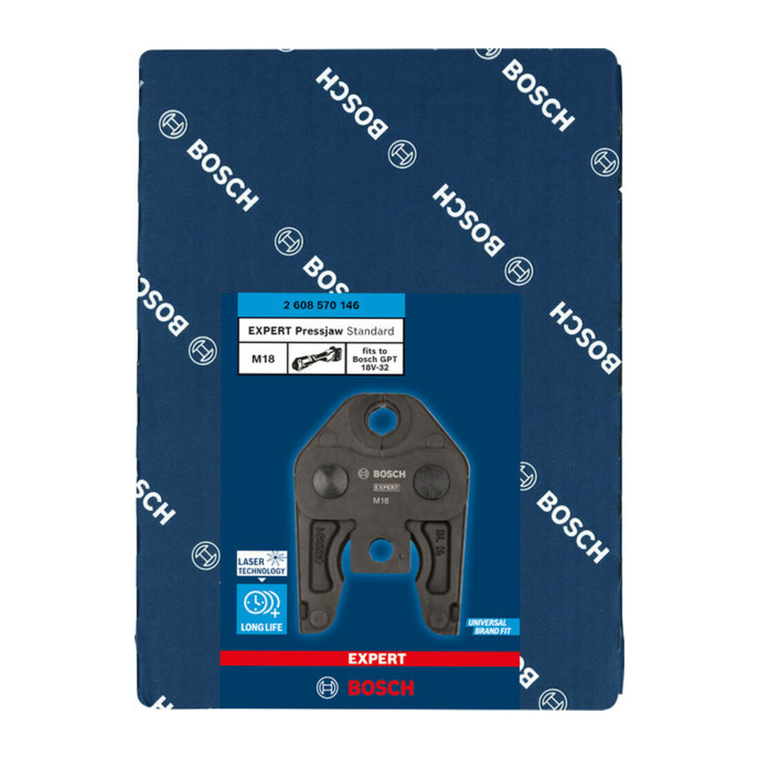 Bosch EXPERT Standard Pressbacke, M18