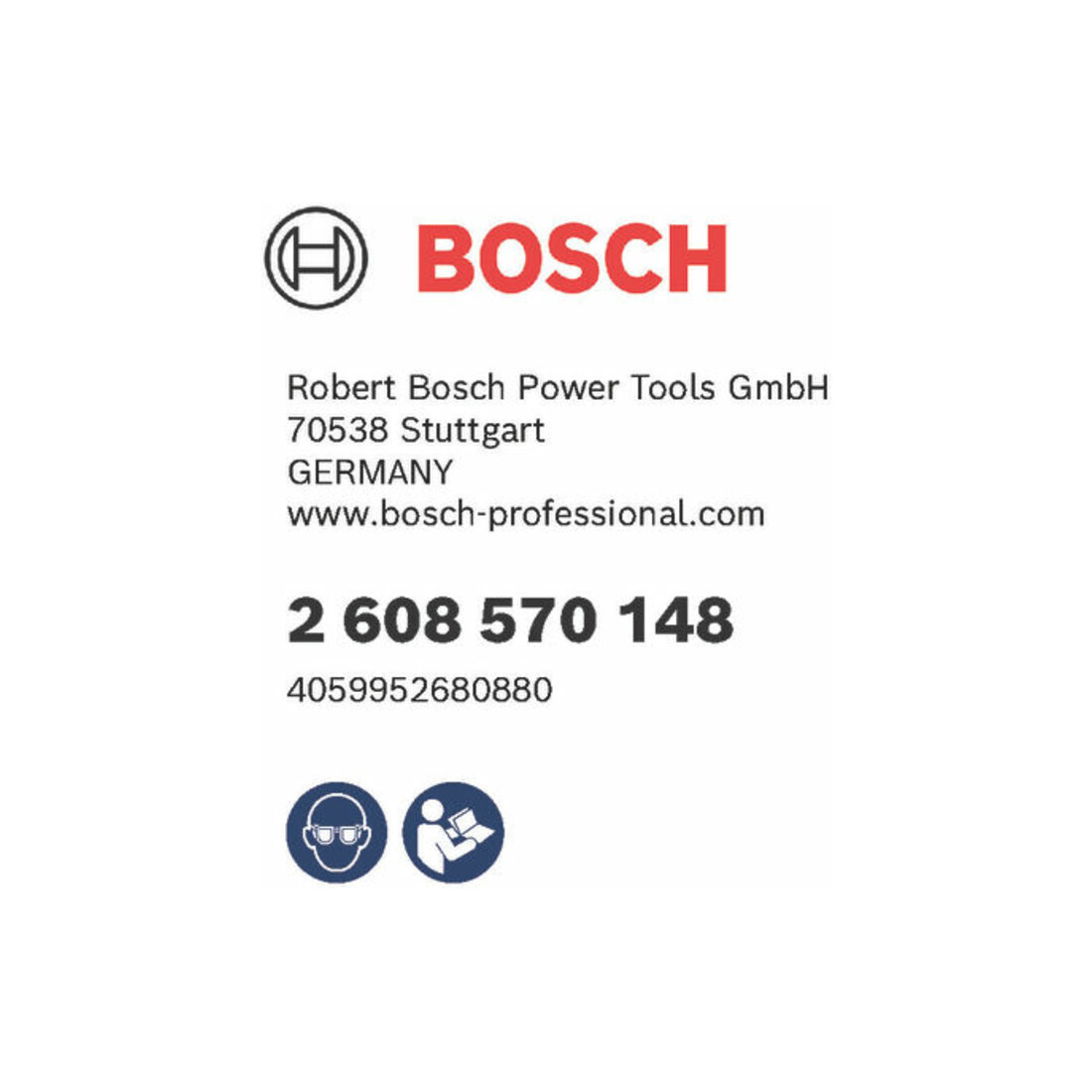 Bosch EXPERT Standard Pressbacke, M28