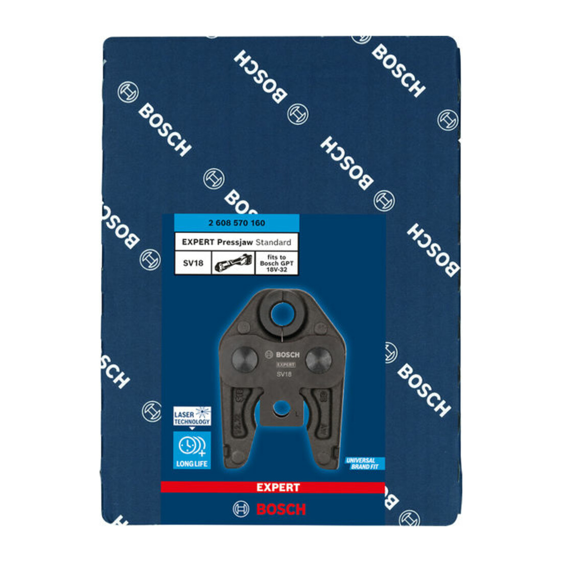 Bosch EXPERT Standard Pressbacke, SV18