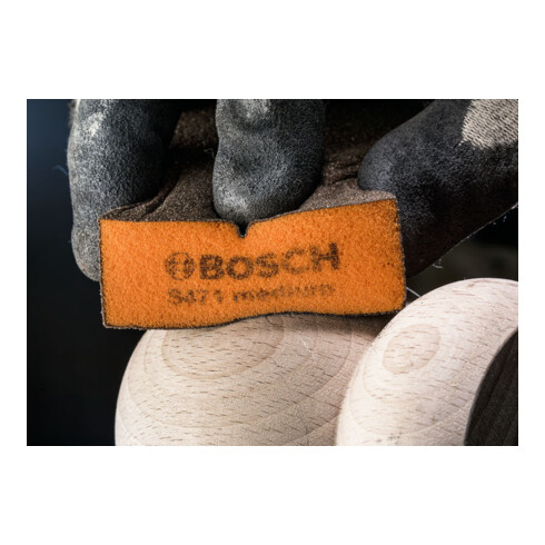 Bosch Expert Standard S471 Éponge abrasive, 69 x 97 x 26 mm, très fine