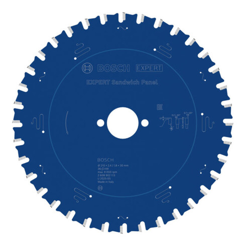 Bosch EXPERT Steel Kreissägeblatt, 210x30 mm,Z36