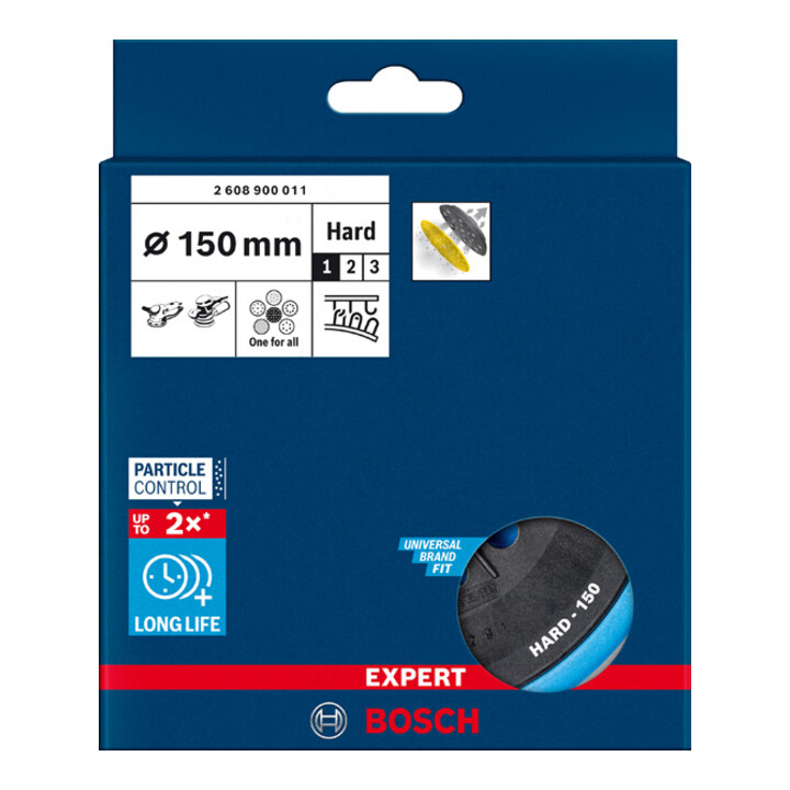 Bosch Expert Support multitrous pour Bosch, 150 mm, dur